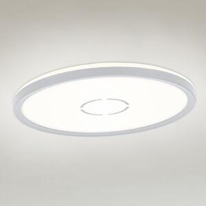 Briloner Plafonieră LED Free, Ø 29 cm, argintiu, Gri, Bucătărie, Plastic, Modern