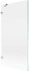 Mexen, Paravan de baie Mexen Lunar cu 1 aripă 90 x 150 cm, transparent, cromat - 897-090-000-01-00