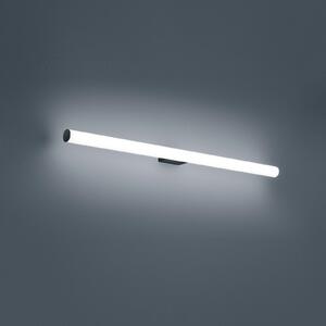 Helestra Loom lampă LED oglindă negru 90 cm, Alb, Baie, Plastic, Modern