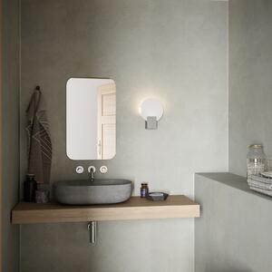 Aplică de perete LED Hester, IP44, alb