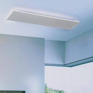 Q-Smart-Home Paul Neuhaus Q-NIGHTSKY, plafonieră LED 100x25cm, reglabil, Metalic, Camera de zi / sufragerie, Metal, Modern