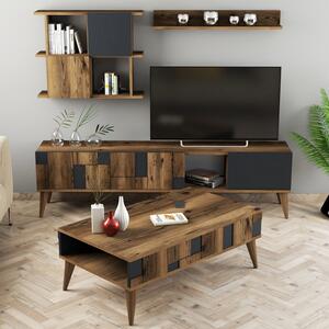 Set mobilier living Madryt (nuc + Antracit). 1072505