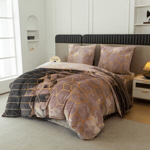 Lenjerie cocolino VELVETIA colorata Dimensiune lenjerie de pat: 2 buc 70 x 90 cm | 200 x 220 cm