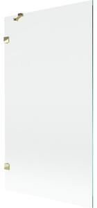 Mexen, Paravan de baie Mexen Monthly cu 1 aripă 100 x 150 cm, transparent, auriu - 897-100-000-50-00