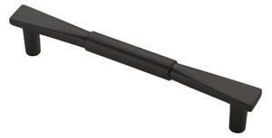 Maner mobila FIRENZE 128 mm, negru mat