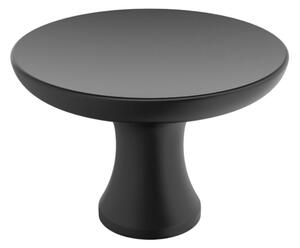 Buton mobila LOTUS 50x25 mm, negru mat