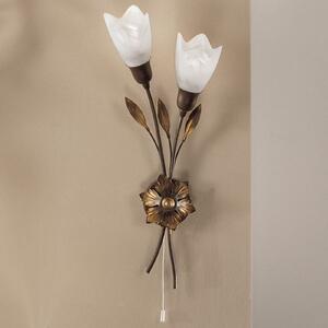 Aplică de perete CAMPANA floare lungă stânga