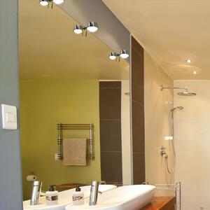 Top Light Clip-on oglindă Puk Fix+, crom, G9, reglabil, Metalic, Hol, Metal, Modern