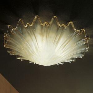 Sil-Lux Plafonieră CORTINA, lucrată manual, 60 cm, reglabil, Bej, Camera de zi / sufragerie, Metal