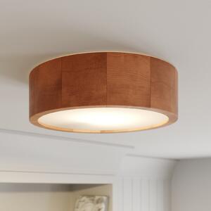 Envostar Kerio plafonieră, Ø 27 cm, pin natur