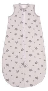 Sac de dormit copii ajustabil din material flausat 0-18 luni Kidizi Galaxy Grey, 1 tog