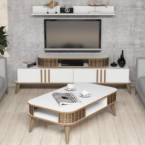 Set mobilier living Etela (alb). 1088824