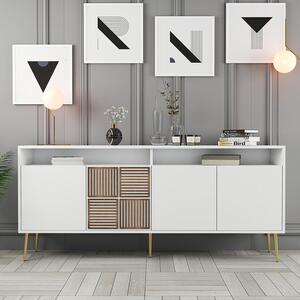 Dulap Millano 1 (alb + auriu). 1088855