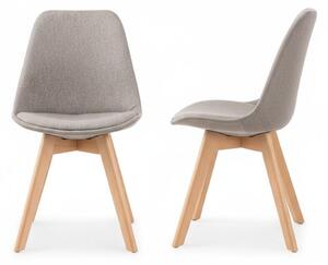 Scaun de sufragerie K303 gri deschis