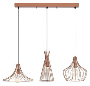 Lustra MEZOPOTAMYA N-1285, auriu-rose, metal, 110x37x122 cm