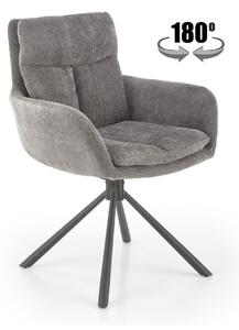 Scaun pivotant K495 gri