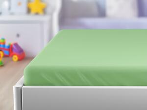 Cearsaf impermeabil JERSEY 70x140 cm, verde