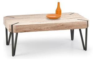 Masuta EMILY, stejar San Remo/negru, 110x60x42 cm