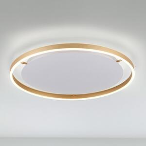 Plafonieră LED Ritus, Ø 58,5 cm, alamă mată