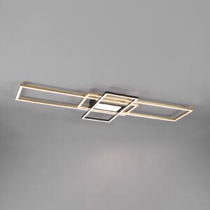 Plafonieră Irvine LED, CCT, dimabil, alamă