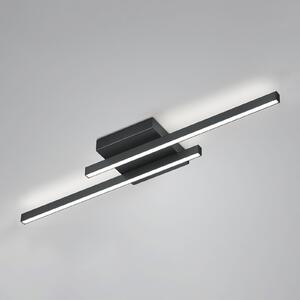 Plafonieră LED Nuri up/down 2 becuri negru