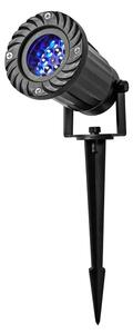 Proiector LED de fulgi de zăpadă de Crăciun pentru exterior Nedis CLPR1 5W/230V IP44
