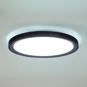 BRUMBERG Sunny Midi LED plafonieră cu LED-uri RC CCT negru, reglabil, Negru, Camera de zi / sufragerie, Aluminiu