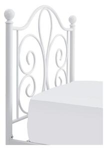Pat PANAMA 90, alb, cadru metalic, 94x209x93 cm
