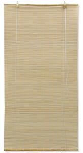 Jaluzea tip rulou, natural, 150x160 cm, bambus