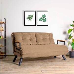 Canapea futon Sandy (maro deschis). 1101767