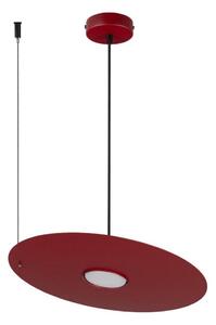 Lustră pe cablu PIATTO 1xGX53/15W/230V, diametru 35 cm, vișinie
