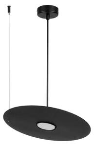 Lustră suspendată pe cablu PIATTO 1xGX53/15W/230V, diametru 35 cm, neagră