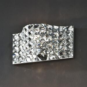 Aplică de perete din cristal, 25 cm