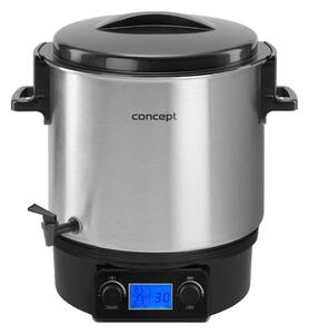 Aparat de conservare și fierbere Concept ZH0040 27 l 2000W/230V oțel inoxidabil/negru