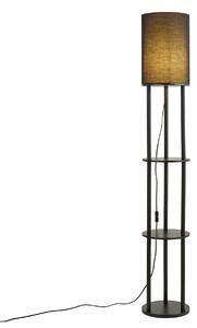 Lampă de podea modernă neagră - Stojon