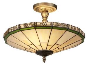 Searchlight 4417-17 - Lustr Tiffany NEW YORK 2xE14/40W/230V pr