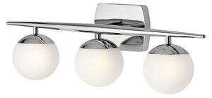 Aplică de perete LED baie Jasper, 3 bec