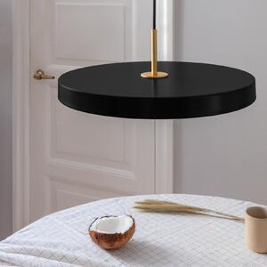 UMAGE Asteria medium lampă suspendată alamă negru, reglabil, Negru, Camera de zi / sufragerie, Metal, Design