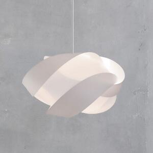 UMAGE Ribbon mini lampă suspendată alb, reglabil, Alb, Camera de zi / sufragerie, Plastic, Modern