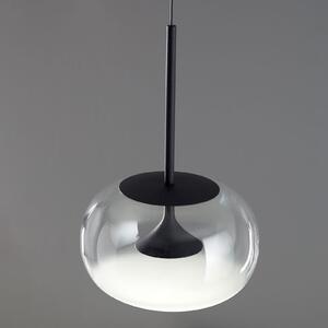 LEDS-C4 Alive lampă suspendată LED 00-6671, Negru, Camera de zi / sufragerie, Metal, Modern