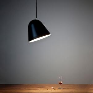 NYTA Nyta Tilt lampă suspendată, cablu 3m negru, reglabil, Negru, Camera de zi / sufragerie, Metal, Design