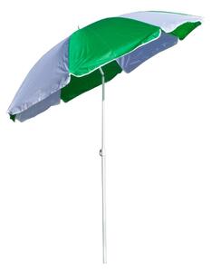 Umbrelă de plajă Happy Green cu articulațieStrip 180 cm, culori mixte