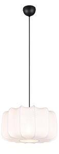 Lampă suspendată Japandi neagră cu alb 40cm - Madleine