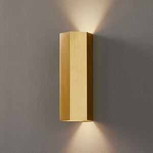Wever & Ducré Lighting WEVER DUCRÉ Hexo mini 2.0 lampă de perete 20cm auriu, reglabil, Auriu / Alamă, Camera de zi / sufragerie, Metal, Modern
