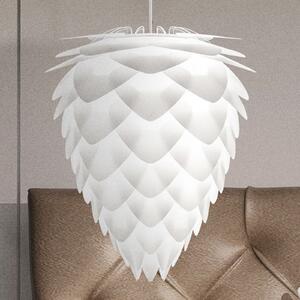 UMAGE Conia medium lampă suspendată pe alb, reglabil, Alb, Camera de zi / sufragerie, Plastic, Design