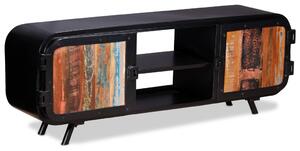 Comodă TV, 120 x 30 x 45 cm, lemn masiv reciclat