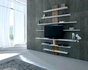 Mobilier living Ziva 1 (alb + nuc). 1102662
