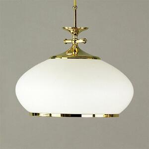 ORION Lampă suspendată Empira auriu 32 cm, reglabil, Auriu / Alamă, Camera de zi / sufragerie, Metal, Antichitate