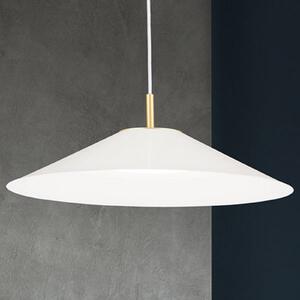 Lampă pendul LED Gourmet, abajur alb