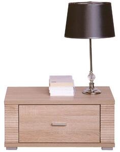 Noptiera GRESS, stejar sonoma, PAL laminat/margini PVC, 63x39x29 cm